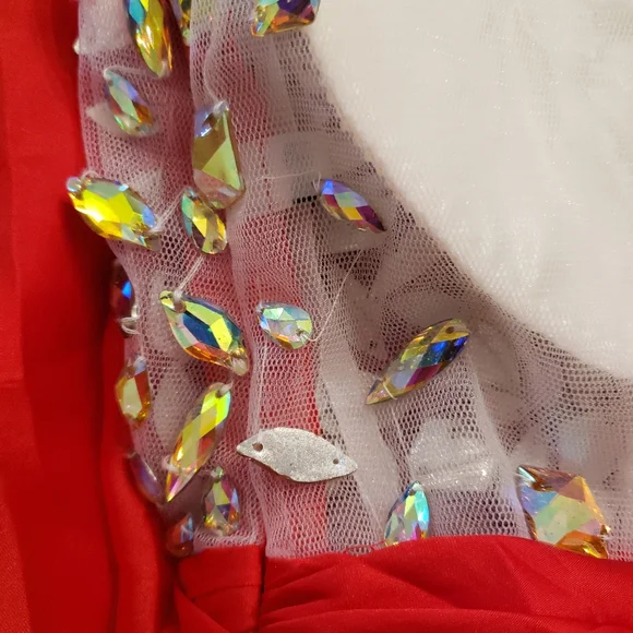 Sparkly Red Women's Dress - Picture 17 of 17